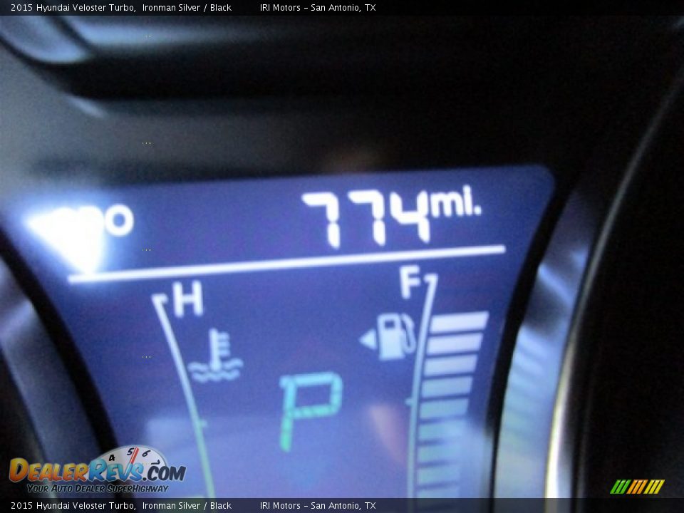 2015 Hyundai Veloster Turbo Ironman Silver / Black Photo #20