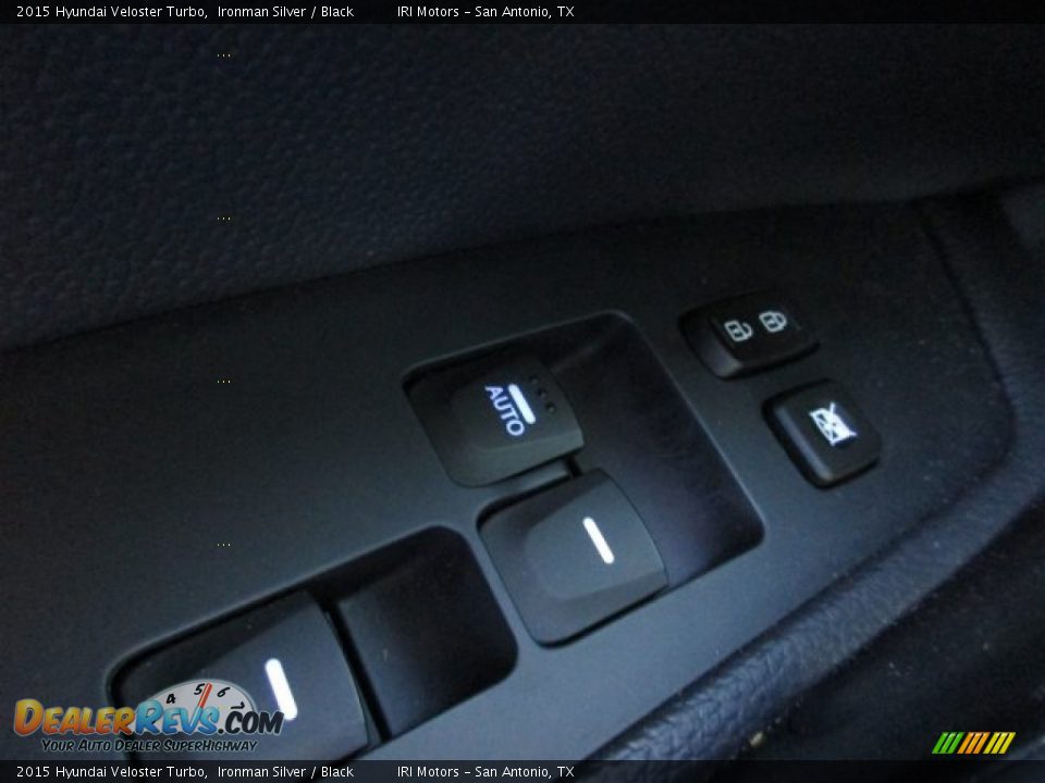 2015 Hyundai Veloster Turbo Ironman Silver / Black Photo #23