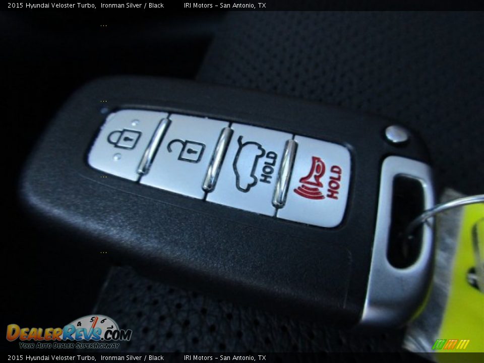 2015 Hyundai Veloster Turbo Ironman Silver / Black Photo #25