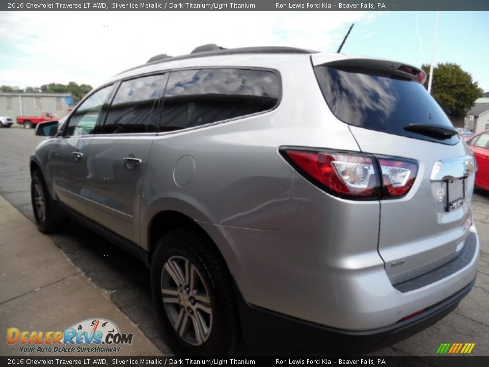 2016 Chevrolet Traverse LT AWD Silver Ice Metallic / Dark Titanium/Light Titanium Photo #6