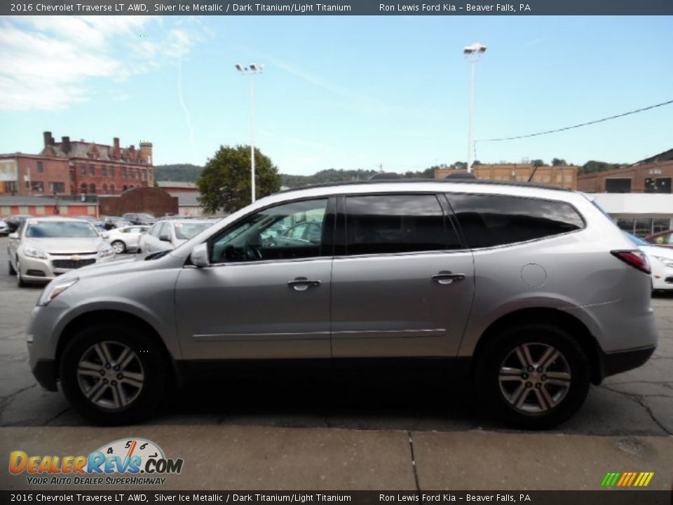 2016 Chevrolet Traverse LT AWD Silver Ice Metallic / Dark Titanium/Light Titanium Photo #7