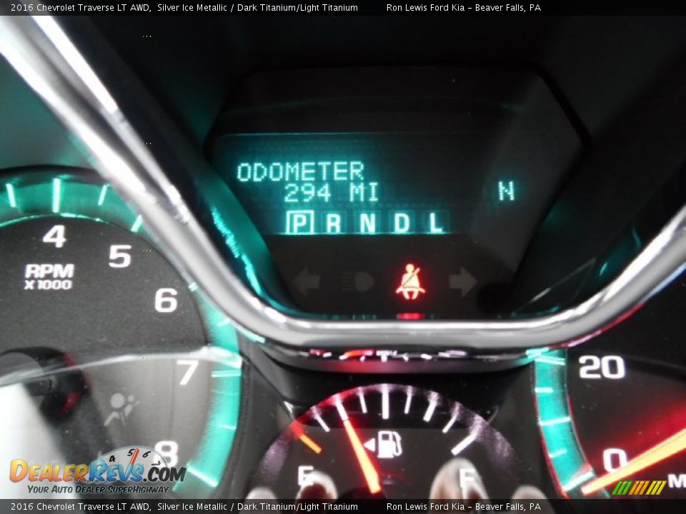 2016 Chevrolet Traverse LT AWD Silver Ice Metallic / Dark Titanium/Light Titanium Photo #20