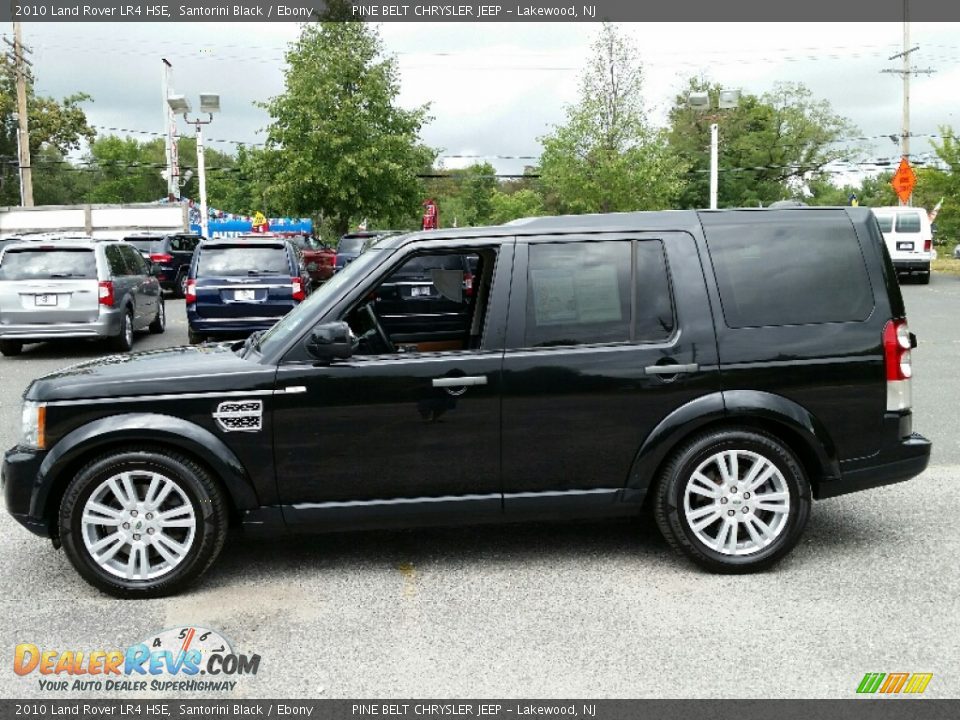 2010 Land Rover LR4 HSE Santorini Black / Ebony Photo #12