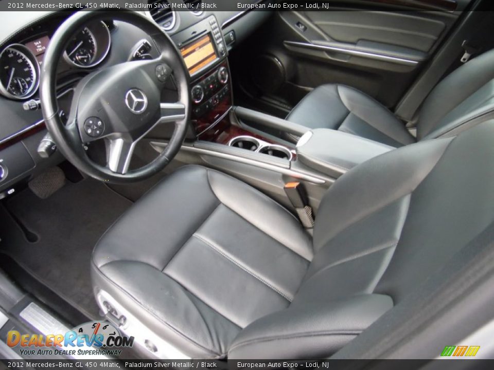 2012 Mercedes-Benz GL 450 4Matic Paladium Silver Metallic / Black Photo #9