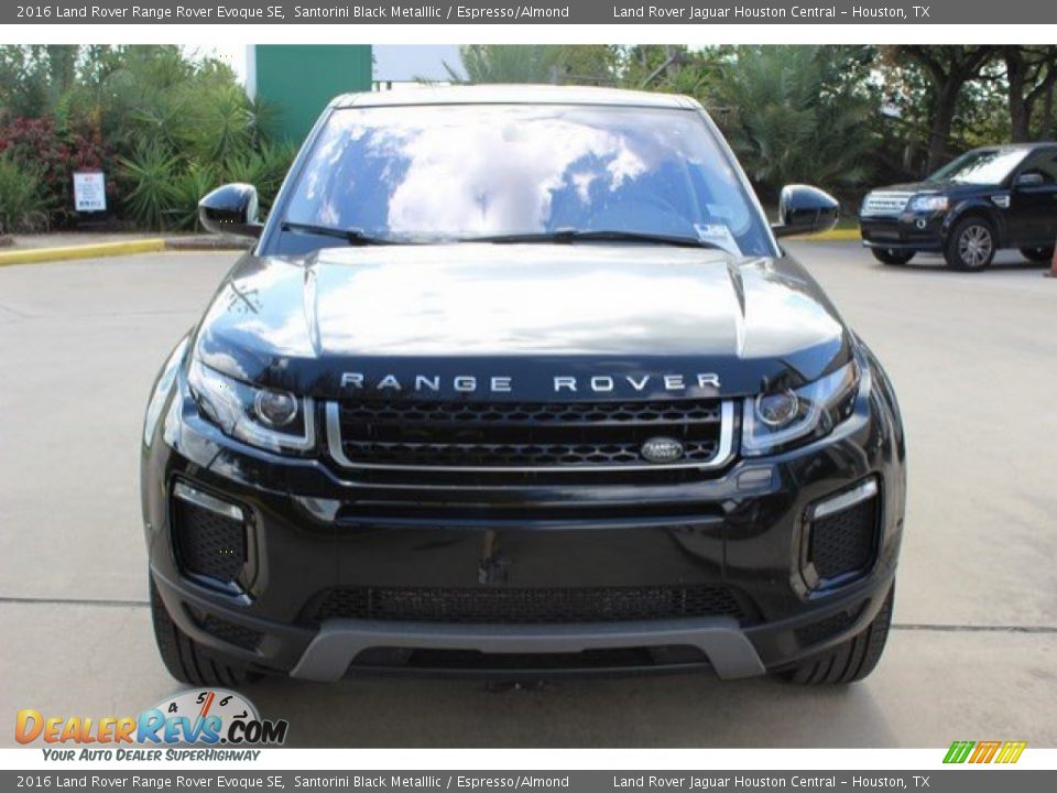 2016 Land Rover Range Rover Evoque SE Santorini Black Metalllic / Espresso/Almond Photo #5