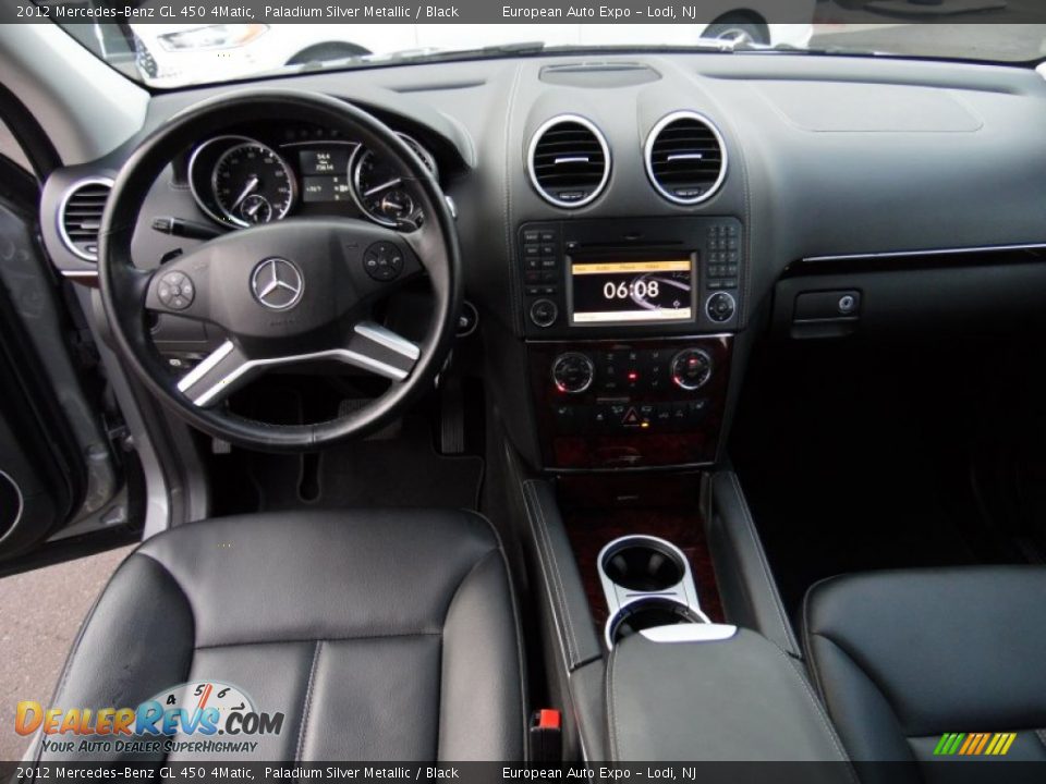 2012 Mercedes-Benz GL 450 4Matic Paladium Silver Metallic / Black Photo #27