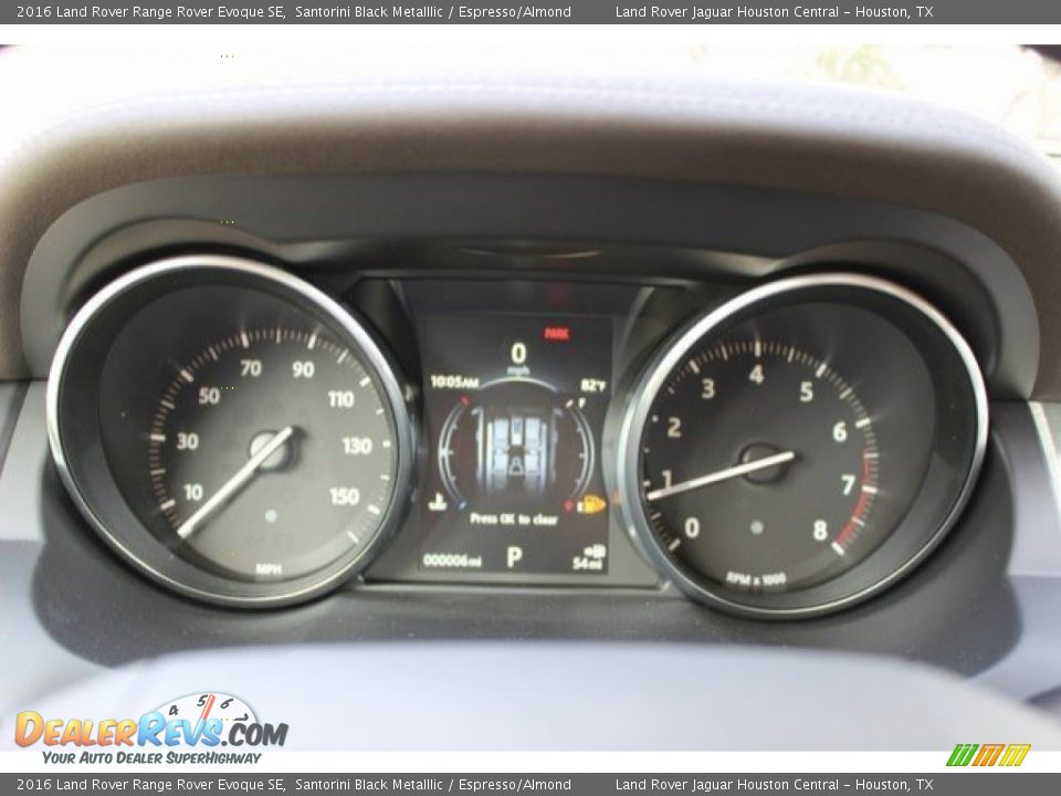 2016 Land Rover Range Rover Evoque SE Santorini Black Metalllic / Espresso/Almond Photo #18