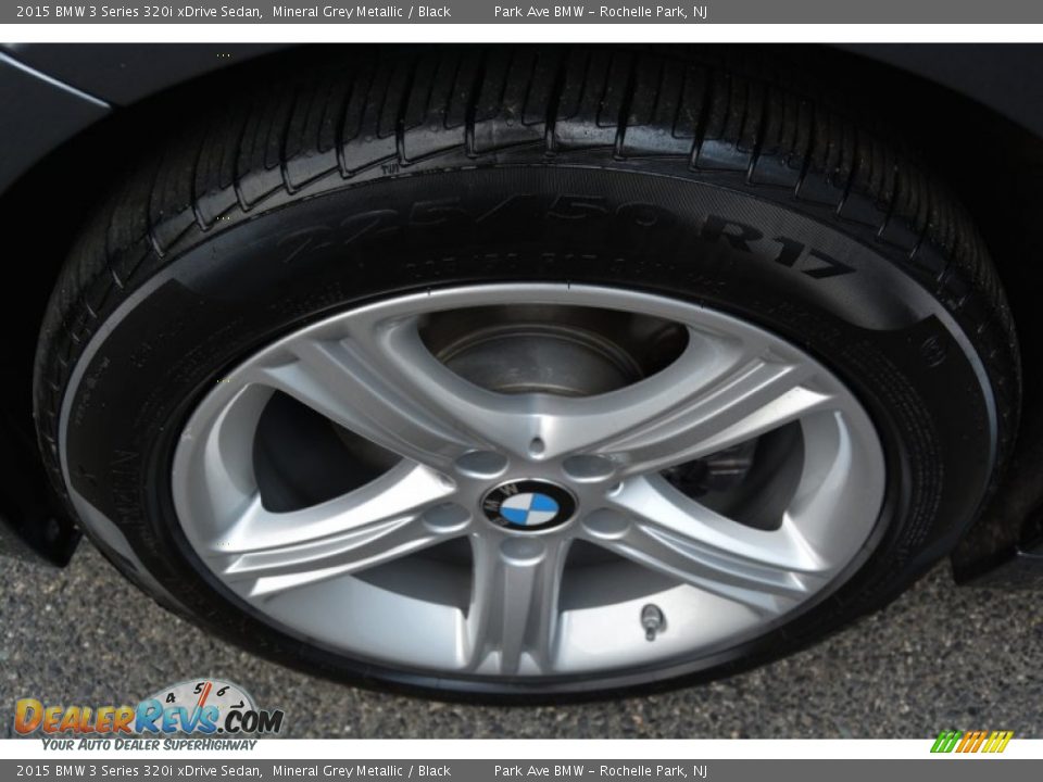 2015 BMW 3 Series 320i xDrive Sedan Mineral Grey Metallic / Black Photo #32