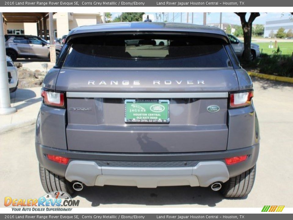 2016 Land Rover Range Rover Evoque SE Corris Grey Metalllic / Ebony/Ebony Photo #9