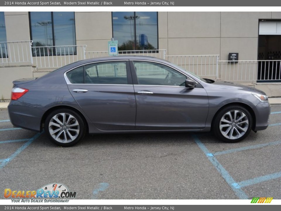 2014 Honda Accord Sport Sedan Modern Steel Metallic / Black Photo #2