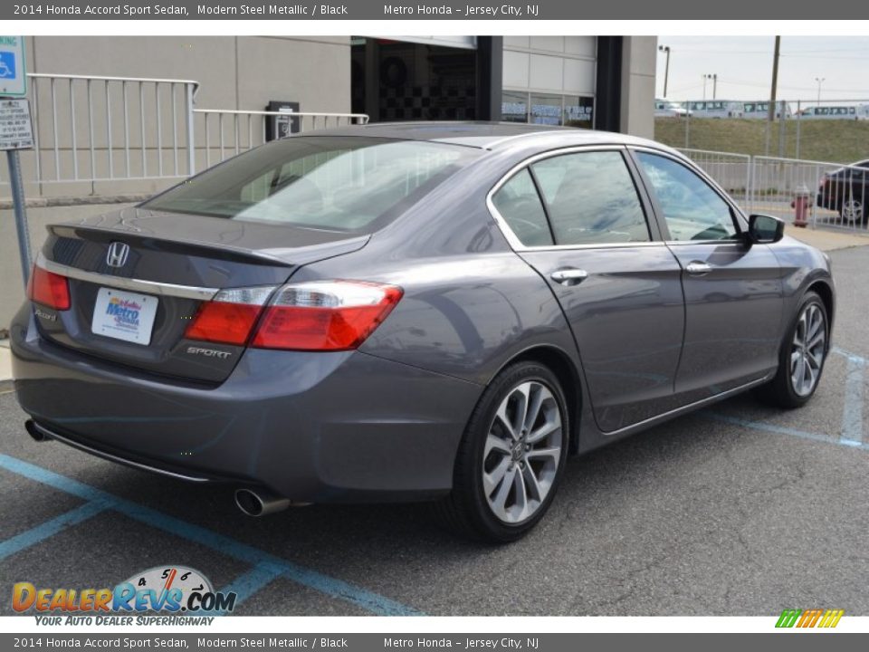 2014 Honda Accord Sport Sedan Modern Steel Metallic / Black Photo #3