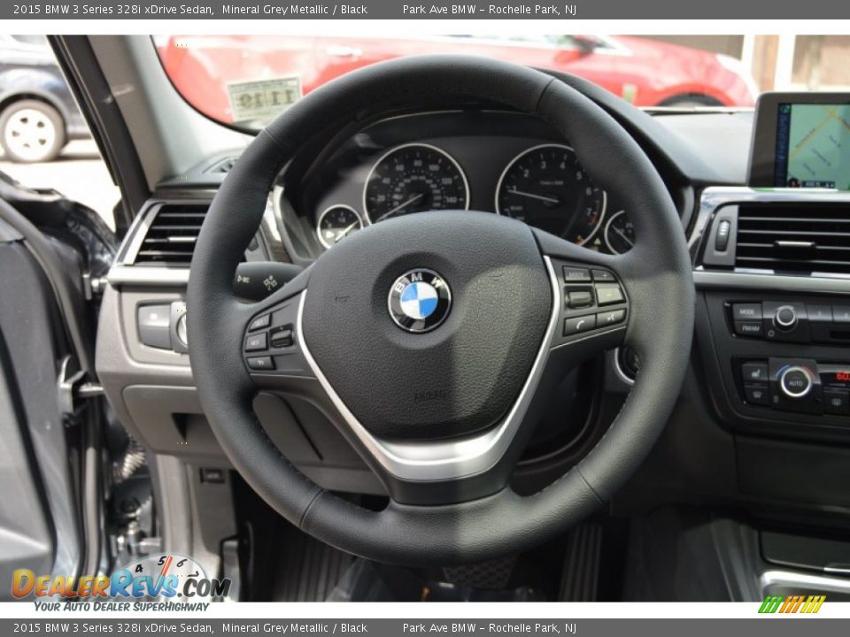 2015 BMW 3 Series 328i xDrive Sedan Mineral Grey Metallic / Black Photo #18