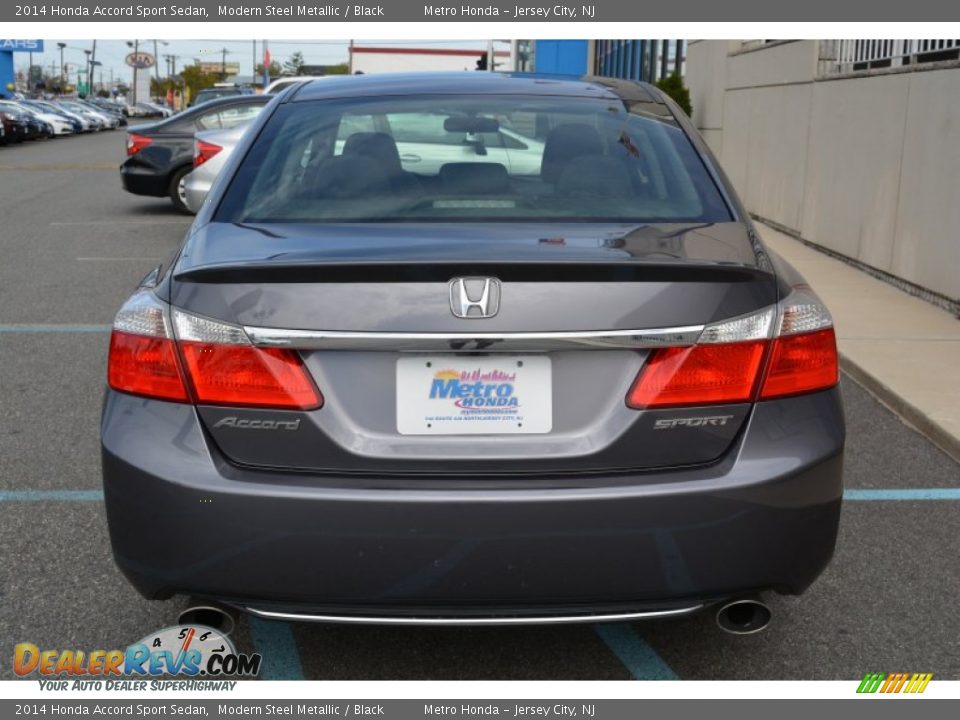2014 Honda Accord Sport Sedan Modern Steel Metallic / Black Photo #4