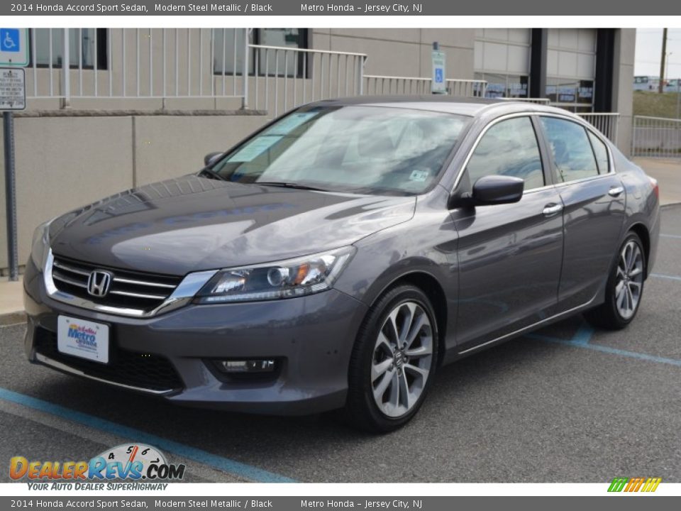 2014 Honda Accord Sport Sedan Modern Steel Metallic / Black Photo #7