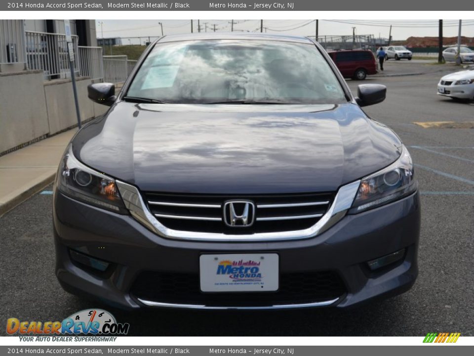 2014 Honda Accord Sport Sedan Modern Steel Metallic / Black Photo #8
