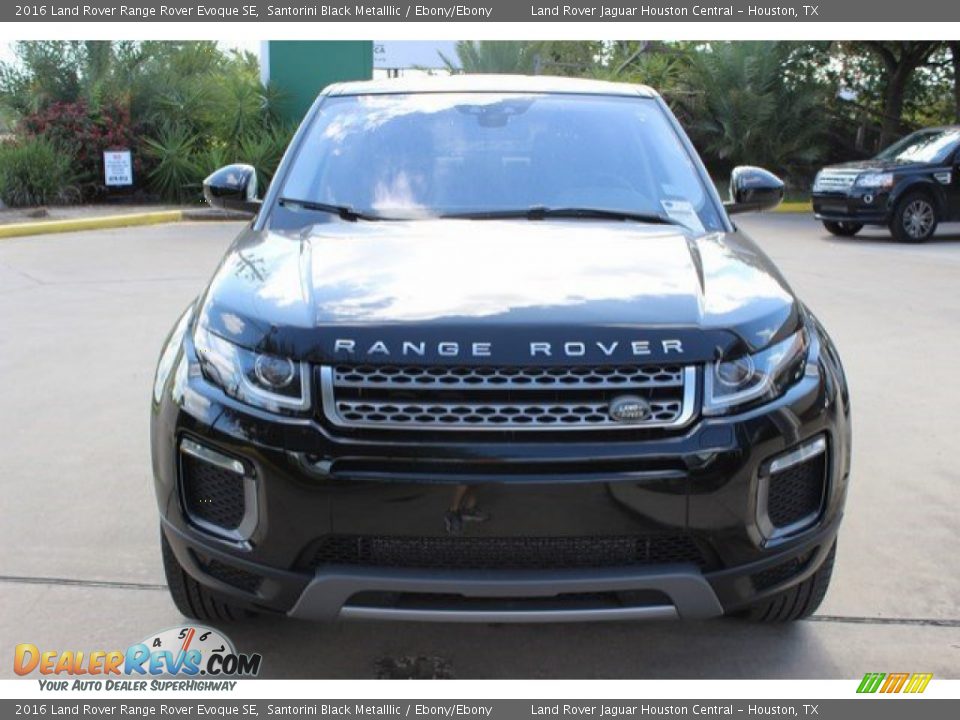 2016 Land Rover Range Rover Evoque SE Santorini Black Metalllic / Ebony/Ebony Photo #5