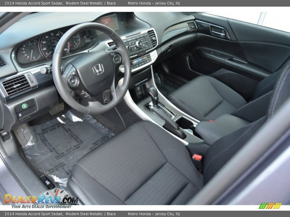 2014 Honda Accord Sport Sedan Modern Steel Metallic / Black Photo #11