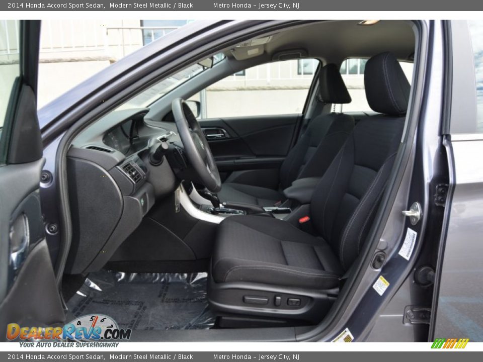 2014 Honda Accord Sport Sedan Modern Steel Metallic / Black Photo #12