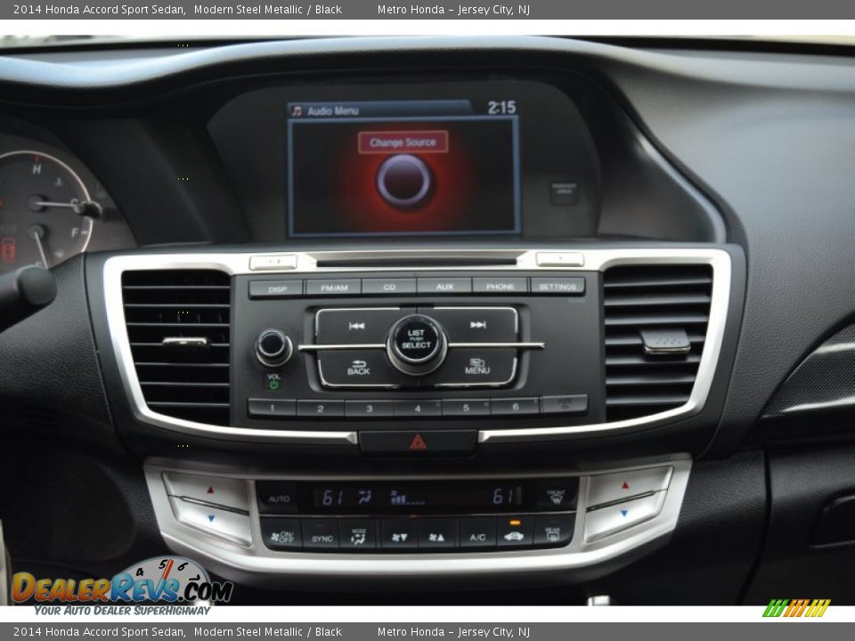 2014 Honda Accord Sport Sedan Modern Steel Metallic / Black Photo #14