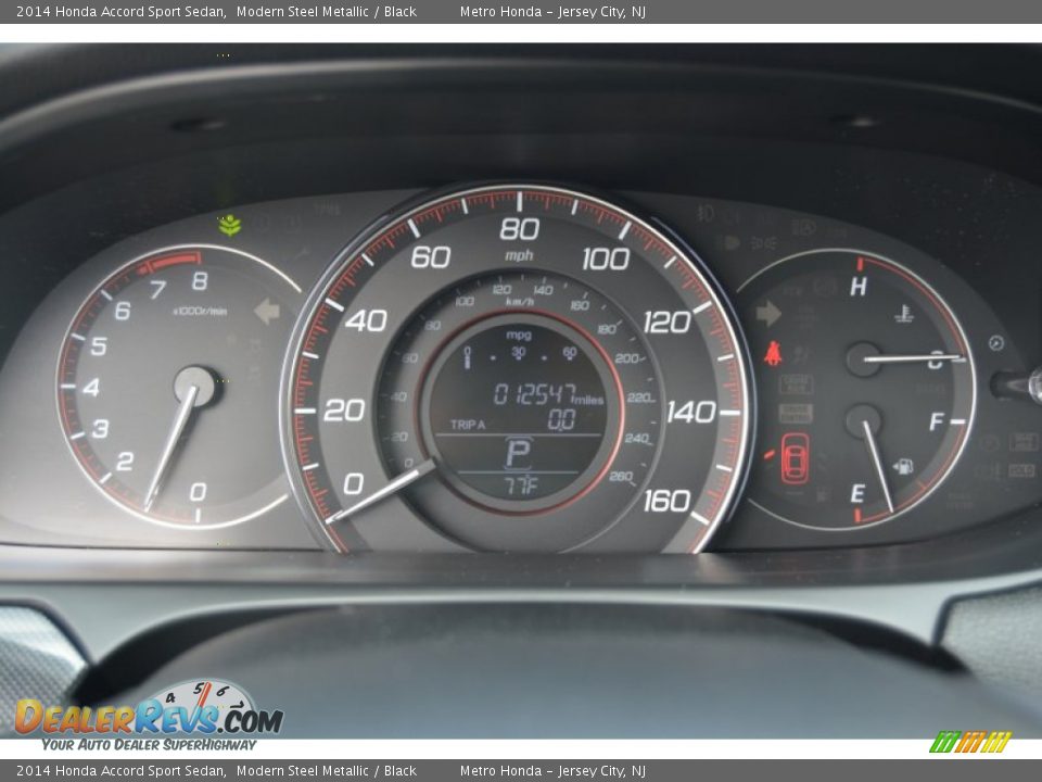 2014 Honda Accord Sport Sedan Modern Steel Metallic / Black Photo #19