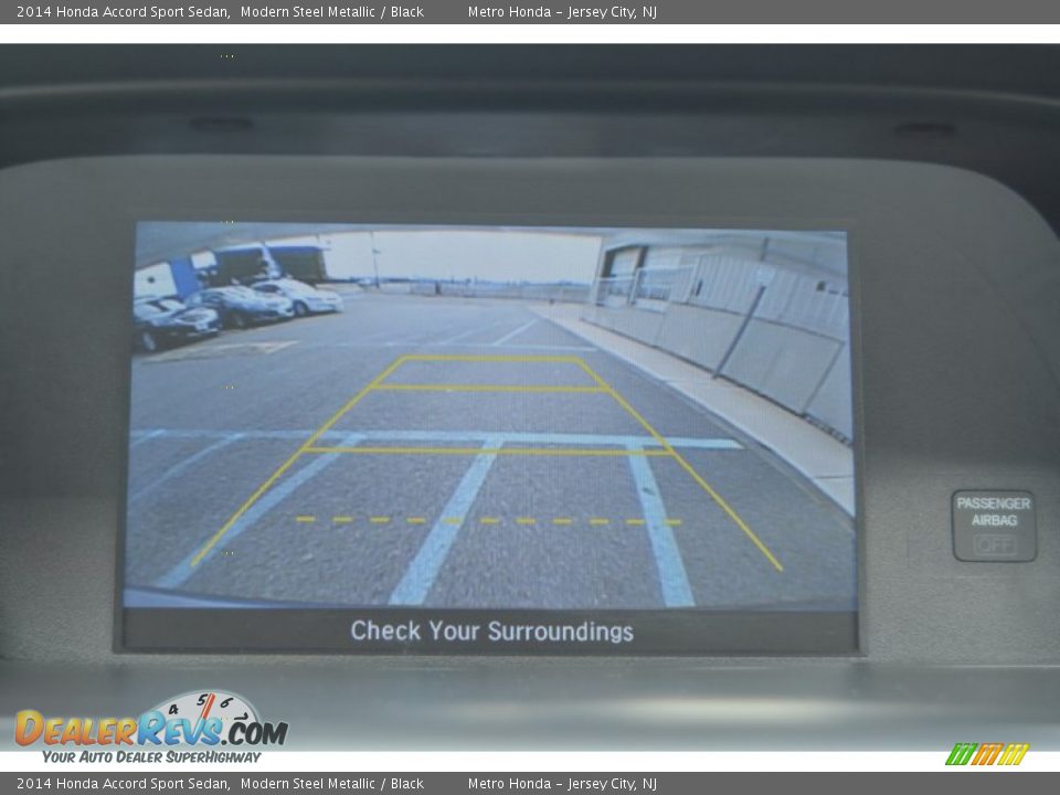 2014 Honda Accord Sport Sedan Modern Steel Metallic / Black Photo #20