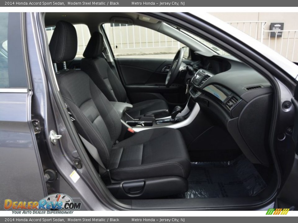 2014 Honda Accord Sport Sedan Modern Steel Metallic / Black Photo #27