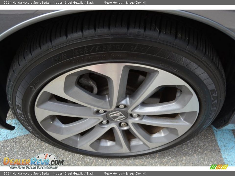 2014 Honda Accord Sport Sedan Modern Steel Metallic / Black Photo #31