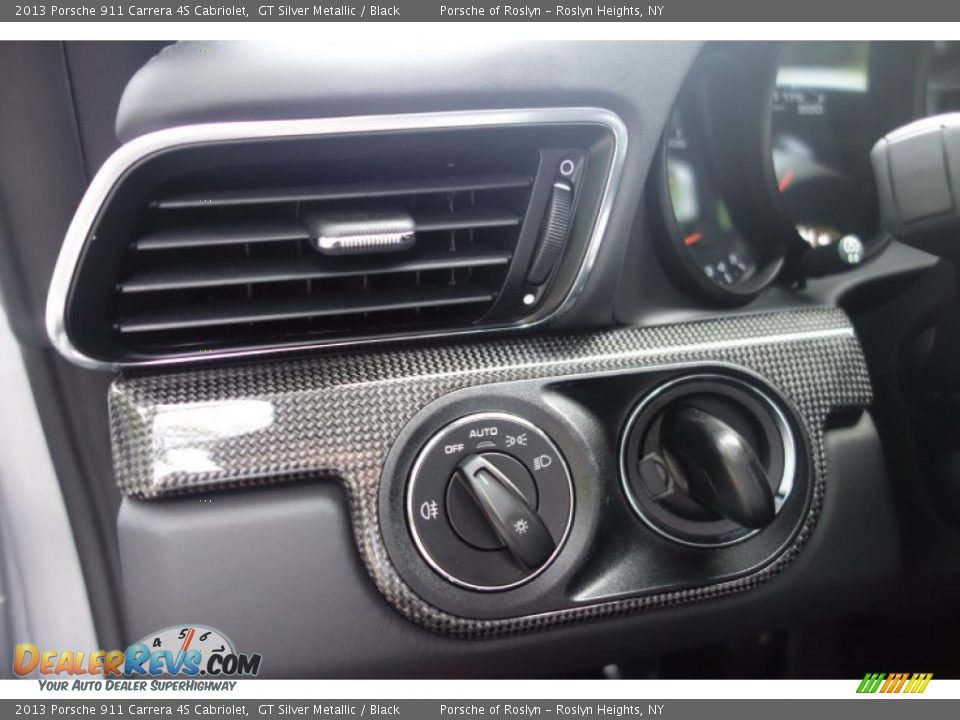 2013 Porsche 911 Carrera 4S Cabriolet GT Silver Metallic / Black Photo #17
