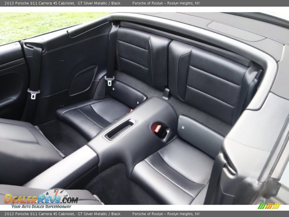 2013 Porsche 911 Carrera 4S Cabriolet GT Silver Metallic / Black Photo #18