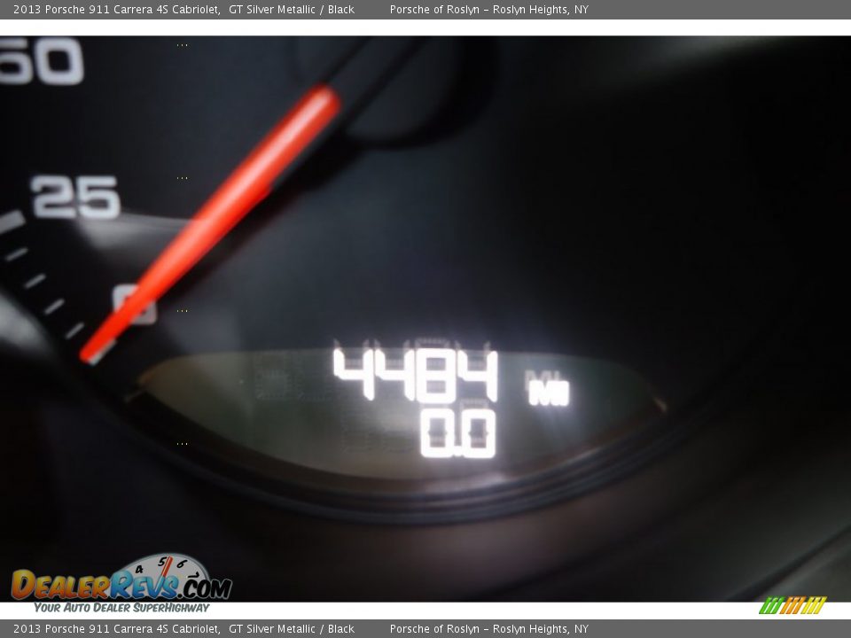 2013 Porsche 911 Carrera 4S Cabriolet GT Silver Metallic / Black Photo #19