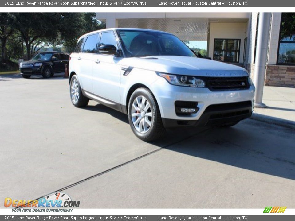2015 Land Rover Range Rover Sport Supercharged Indus Silver / Ebony/Cirrus Photo #1