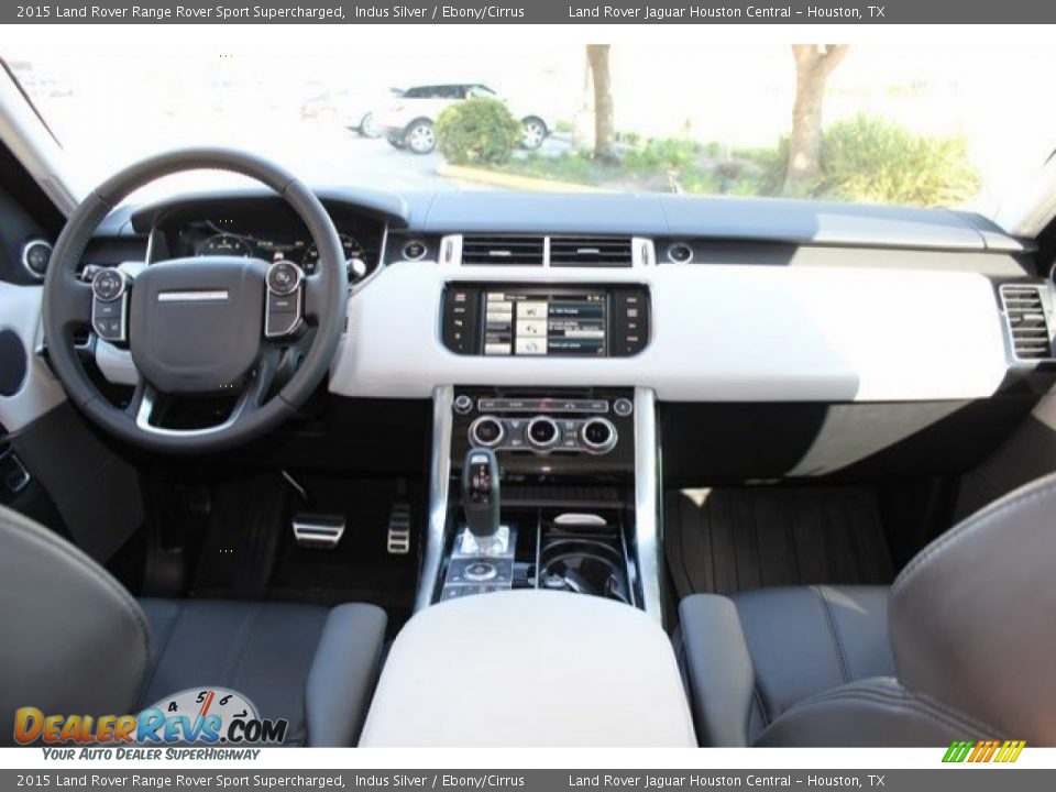 2015 Land Rover Range Rover Sport Supercharged Indus Silver / Ebony/Cirrus Photo #3