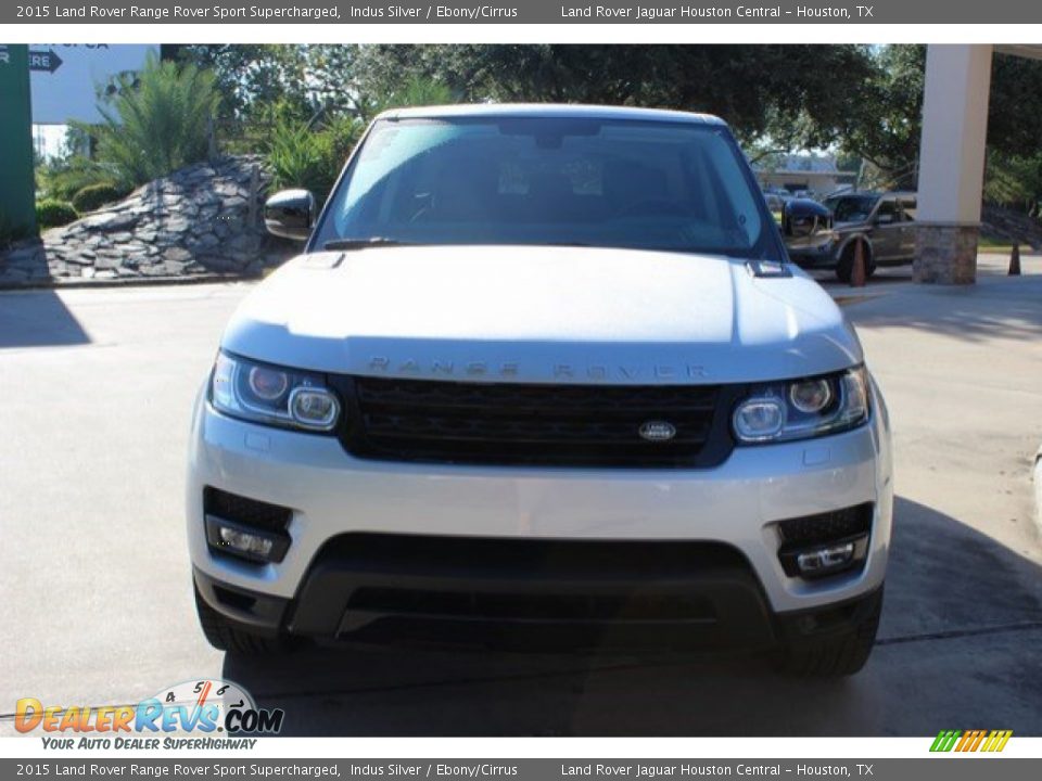 2015 Land Rover Range Rover Sport Supercharged Indus Silver / Ebony/Cirrus Photo #5