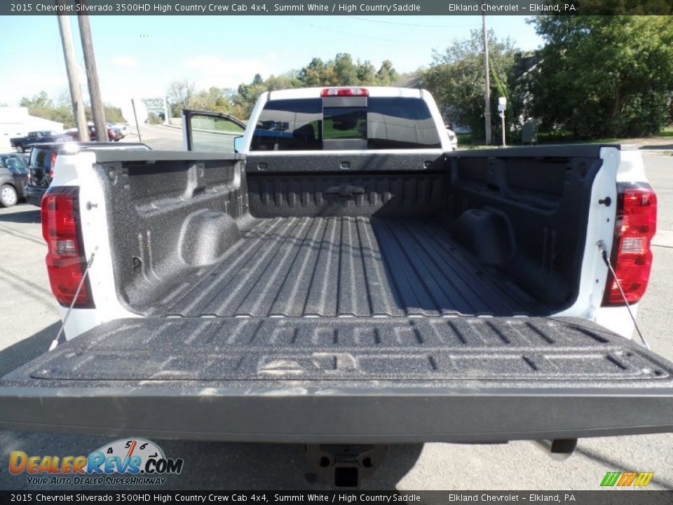 2015 Chevrolet Silverado 3500HD High Country Crew Cab 4x4 Summit White / High Country Saddle Photo #36