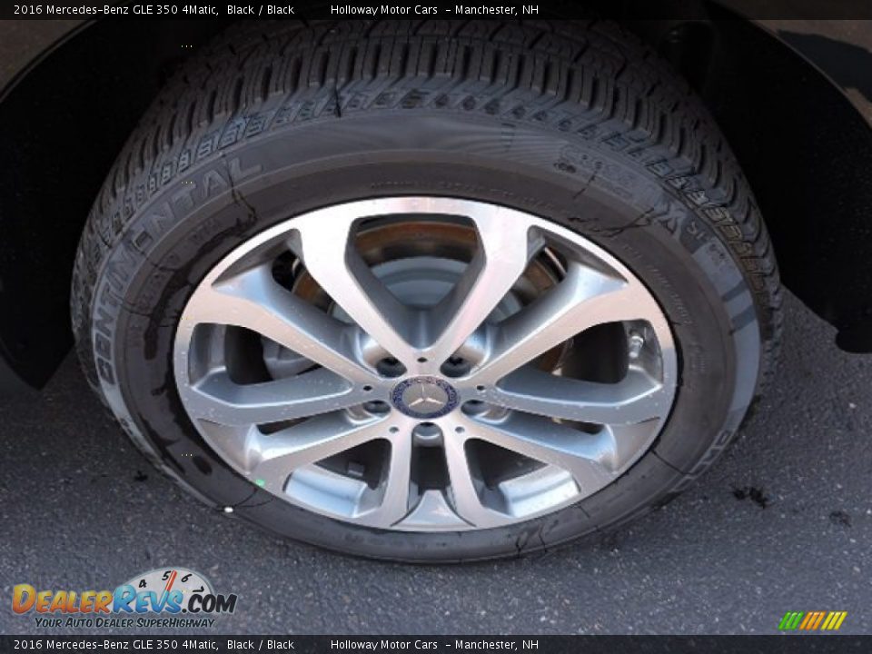 2016 Mercedes-Benz GLE 350 4Matic Black / Black Photo #5