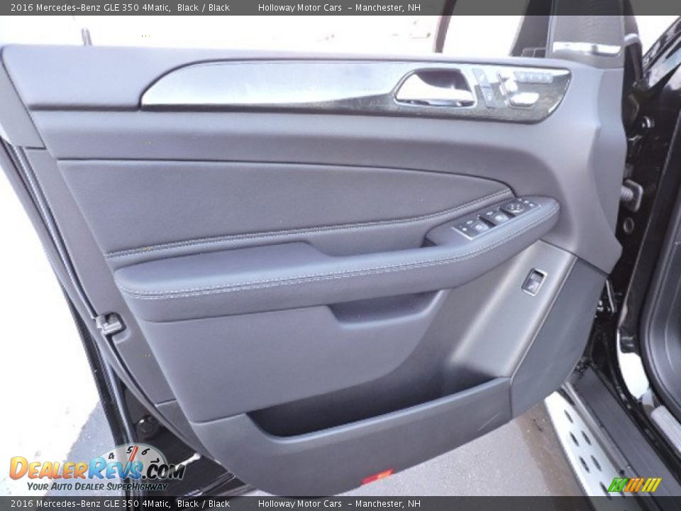 2016 Mercedes-Benz GLE 350 4Matic Black / Black Photo #9