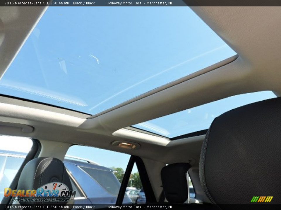 2016 Mercedes-Benz GLE 350 4Matic Black / Black Photo #12