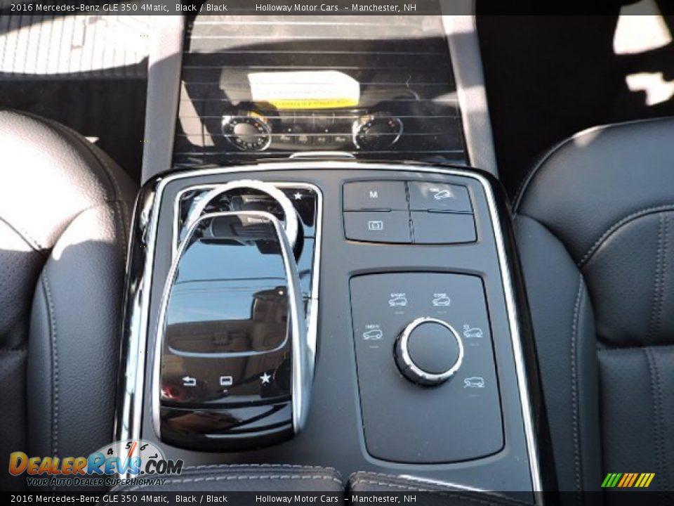 2016 Mercedes-Benz GLE 350 4Matic Black / Black Photo #13