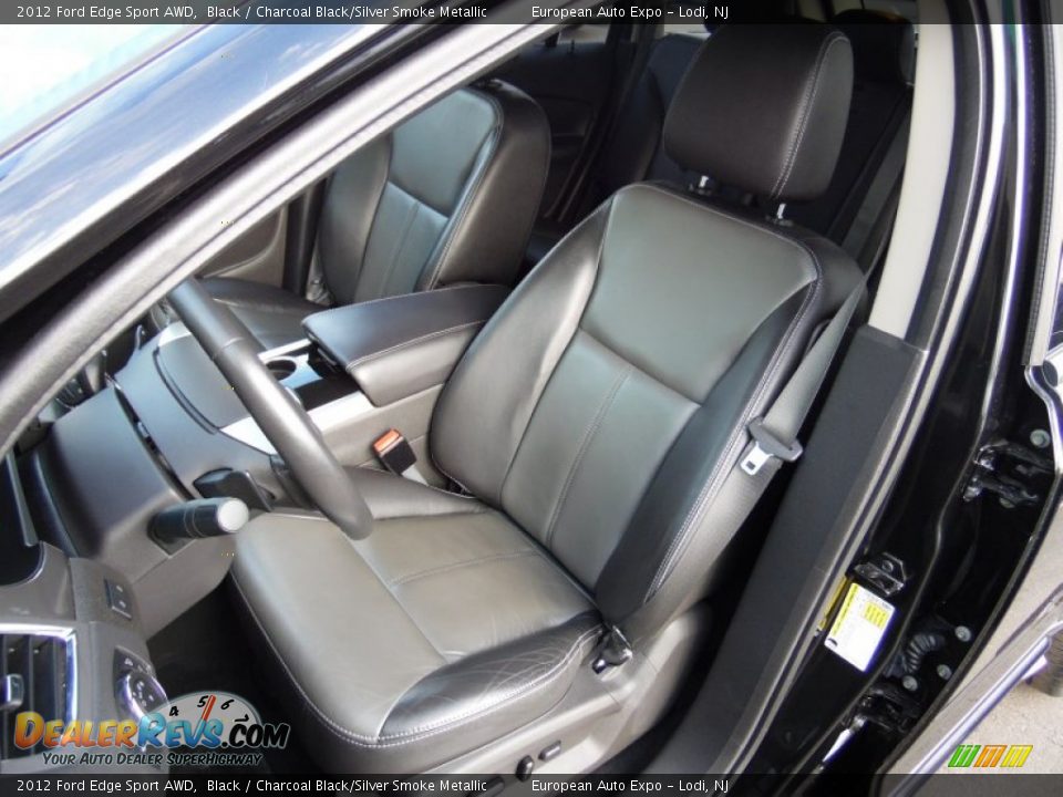 Front Seat of 2012 Ford Edge Sport AWD Photo #17