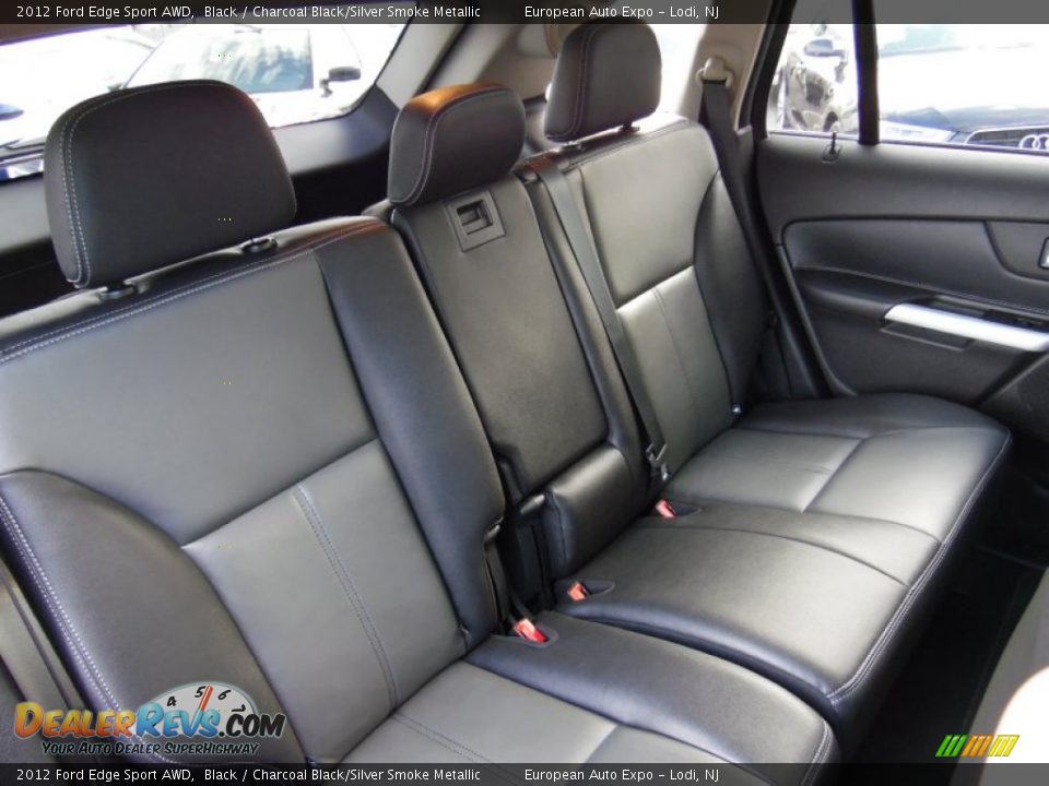 Rear Seat of 2012 Ford Edge Sport AWD Photo #21