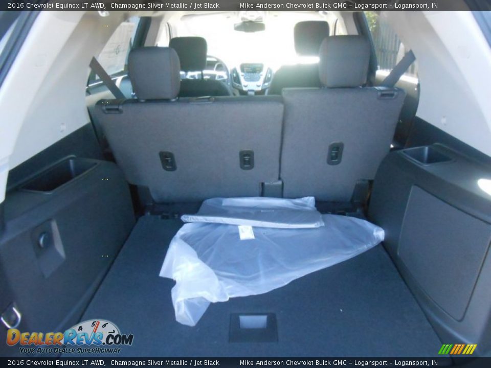 2016 Chevrolet Equinox LT AWD Champagne Silver Metallic / Jet Black Photo #7