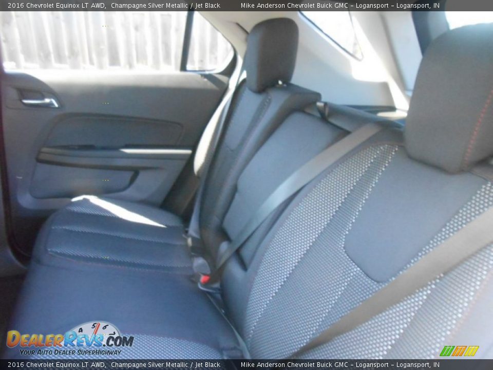 2016 Chevrolet Equinox LT AWD Champagne Silver Metallic / Jet Black Photo #8