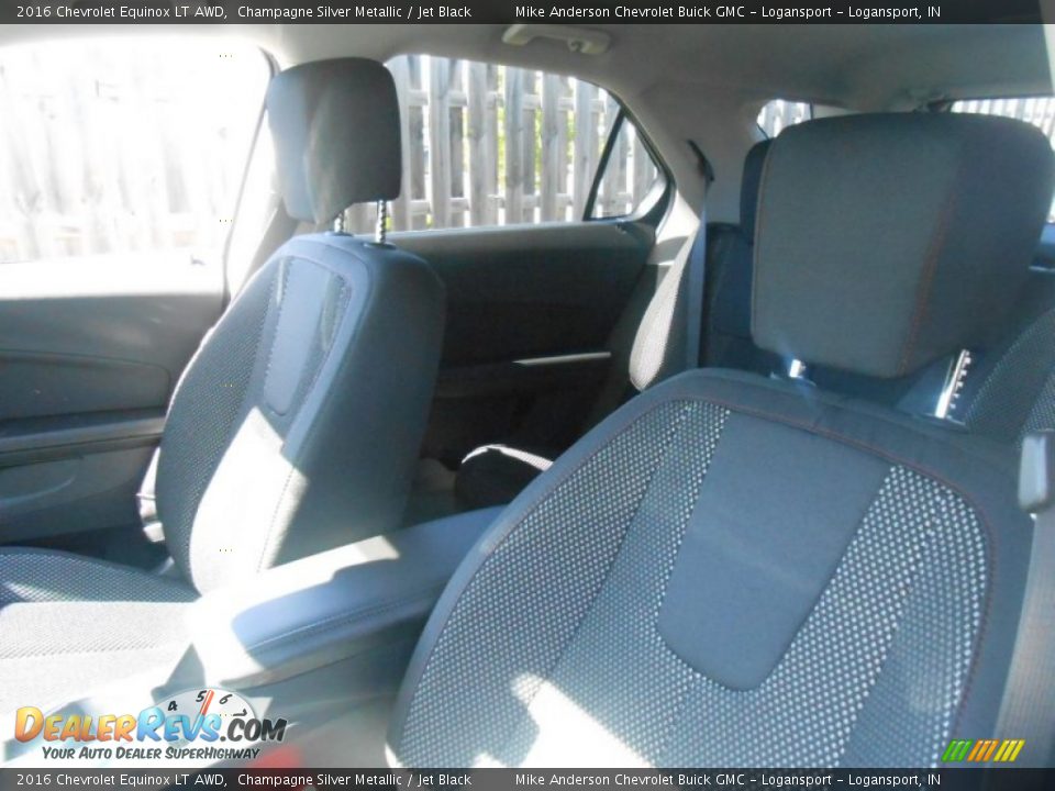 2016 Chevrolet Equinox LT AWD Champagne Silver Metallic / Jet Black Photo #9