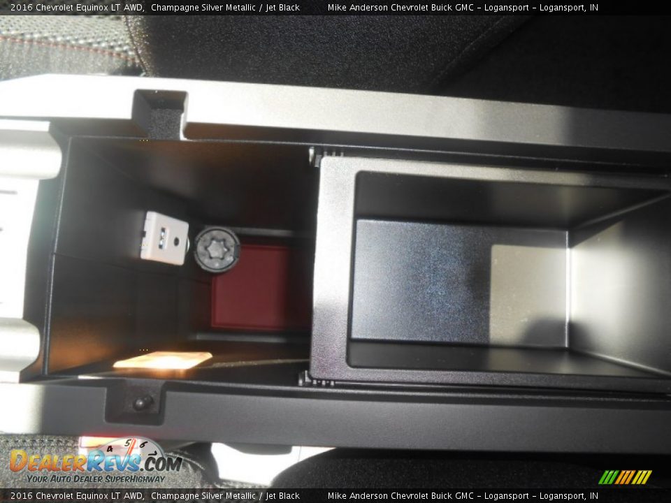 2016 Chevrolet Equinox LT AWD Champagne Silver Metallic / Jet Black Photo #20