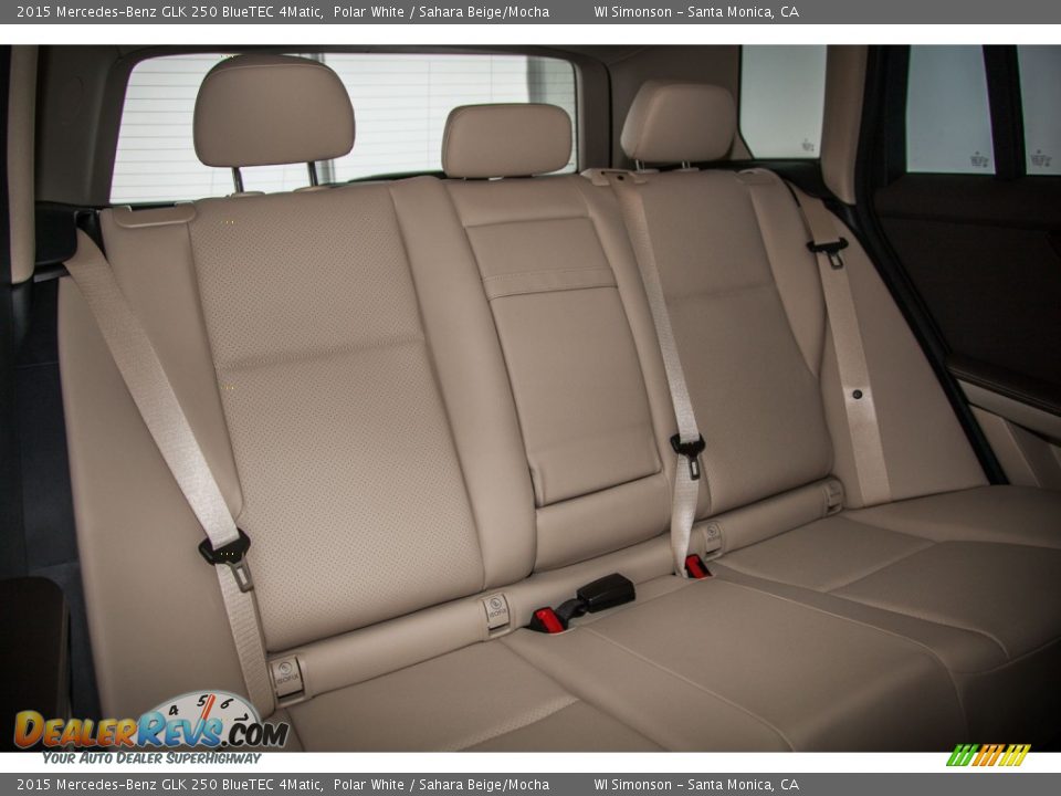 2015 Mercedes-Benz GLK 250 BlueTEC 4Matic Polar White / Sahara Beige/Mocha Photo #2