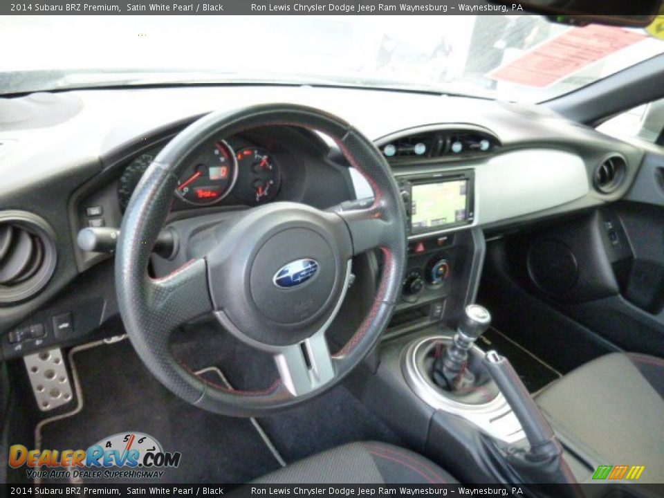 Black Interior - 2014 Subaru BRZ Premium Photo #11