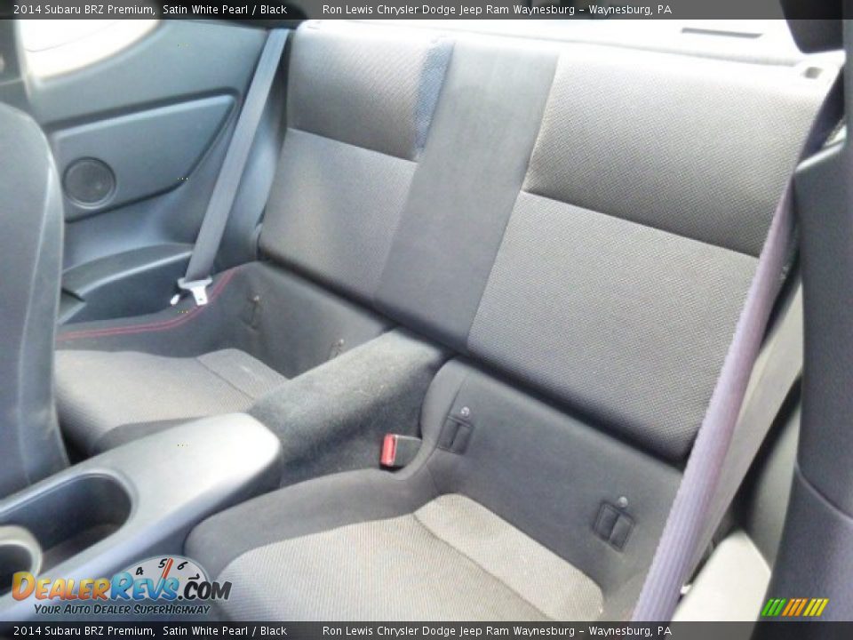 Rear Seat of 2014 Subaru BRZ Premium Photo #12