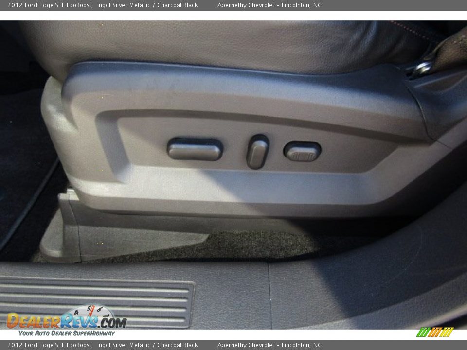 2012 Ford Edge SEL EcoBoost Ingot Silver Metallic / Charcoal Black Photo #9