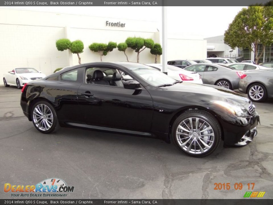 Black Obsidian 2014 Infiniti Q60 S Coupe Photo #4
