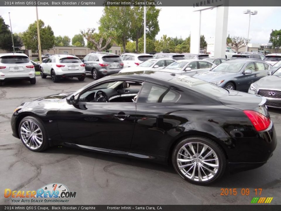 Black Obsidian 2014 Infiniti Q60 S Coupe Photo #9